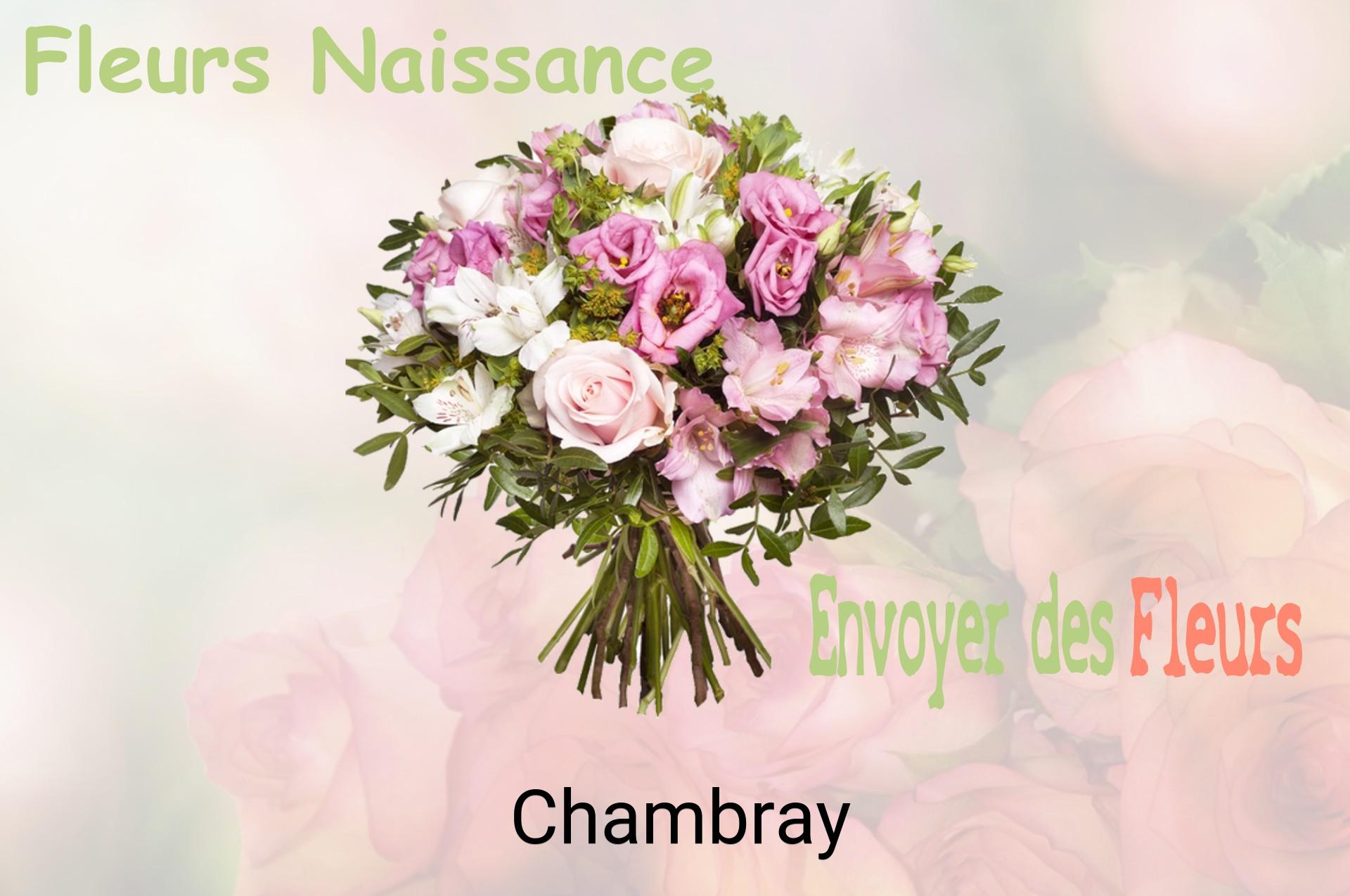 Bouquet de fleurs de naissance livré à Chambray