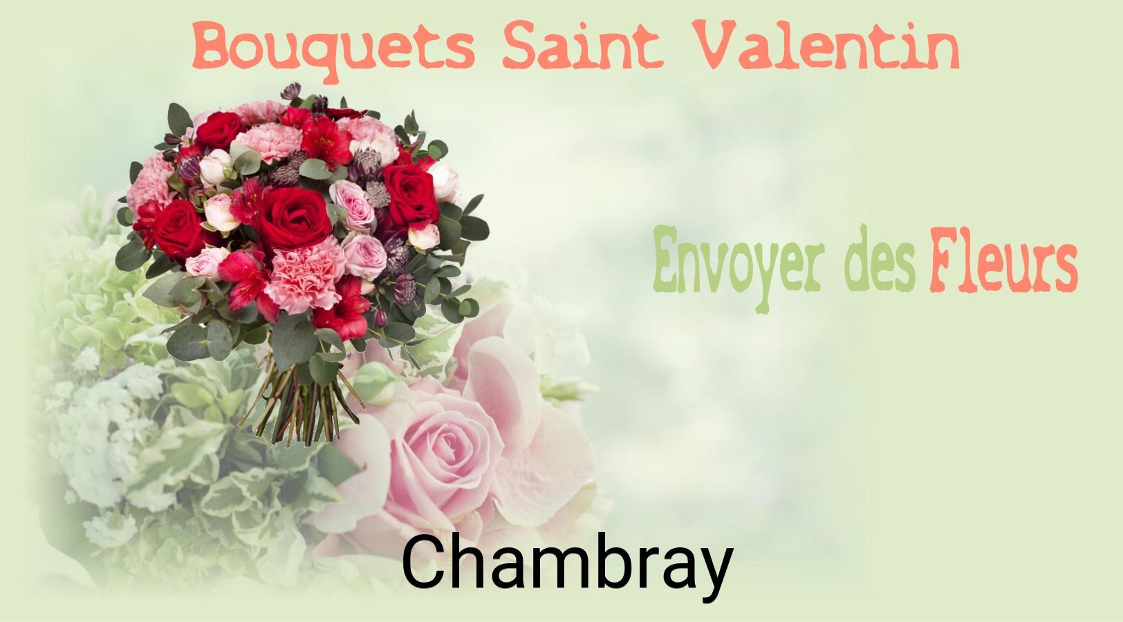 Roses de Saint-Valentin livrées à Chambray
